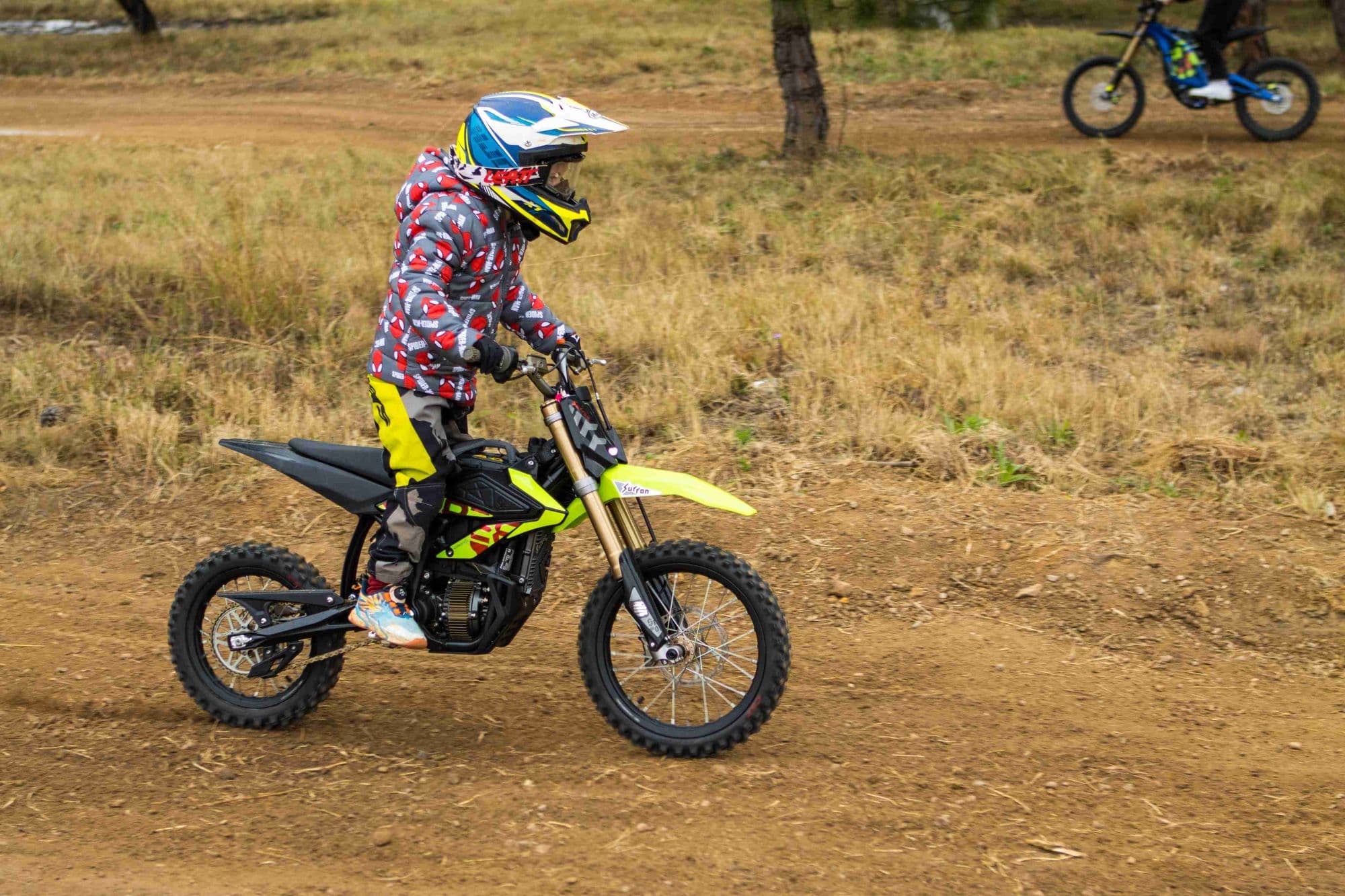Kids getting ready to ride